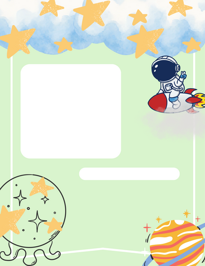 Kawaii Space Planner Bundle - Green