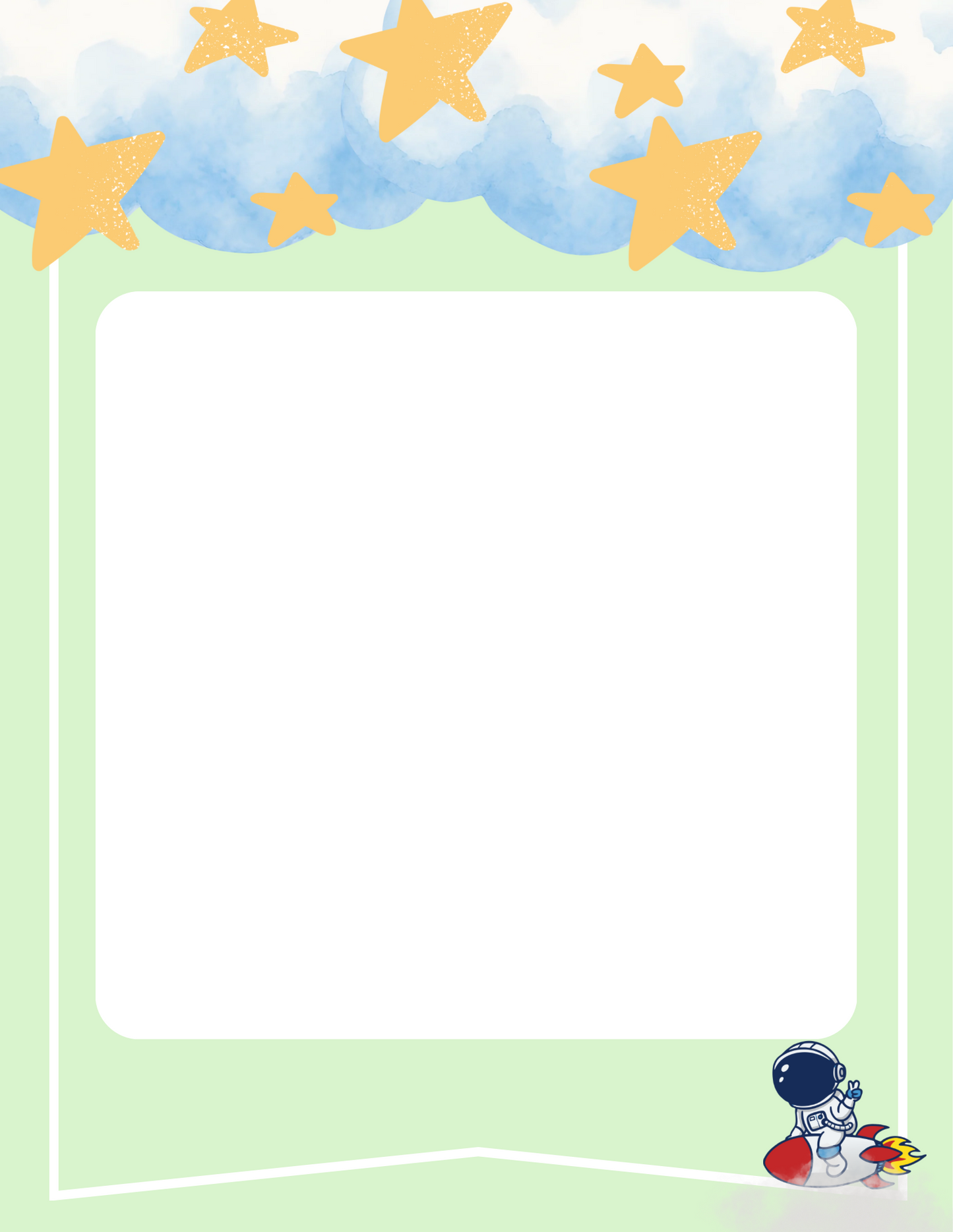 Kawaii Space Planner Bundle - Green