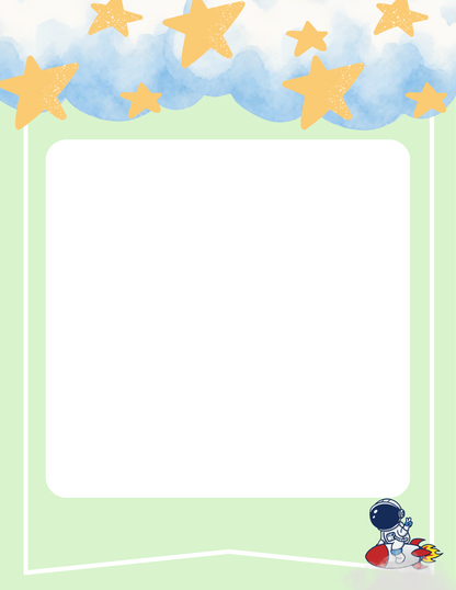 Kawaii Space Planner Bundle - Green