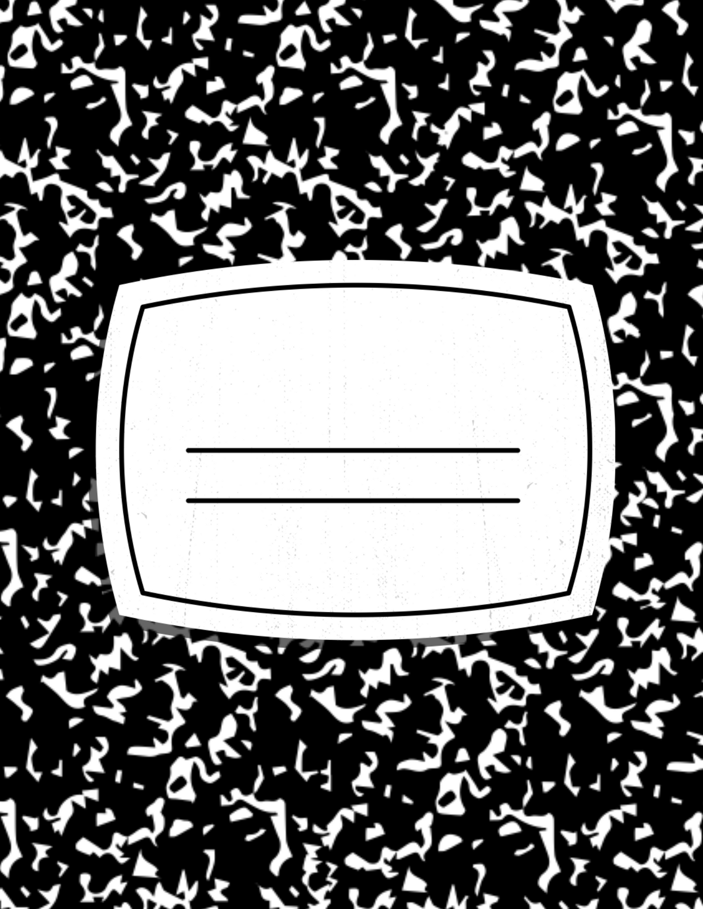 Standard Composition Notebook Cover
