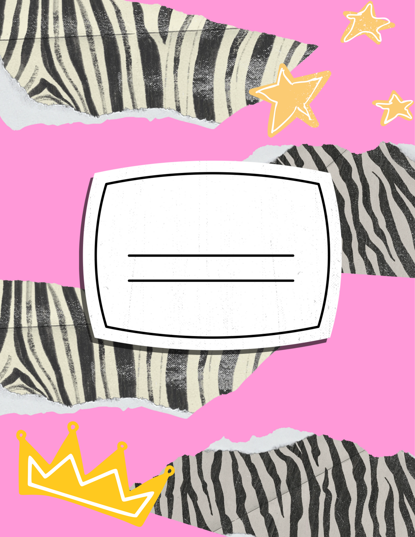 Y2K Zebra Print Cover