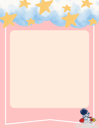 Kawaii Space Planner Bundle - Pink