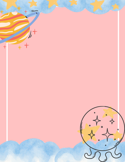 Kawaii Space Planner Bundle - Pink