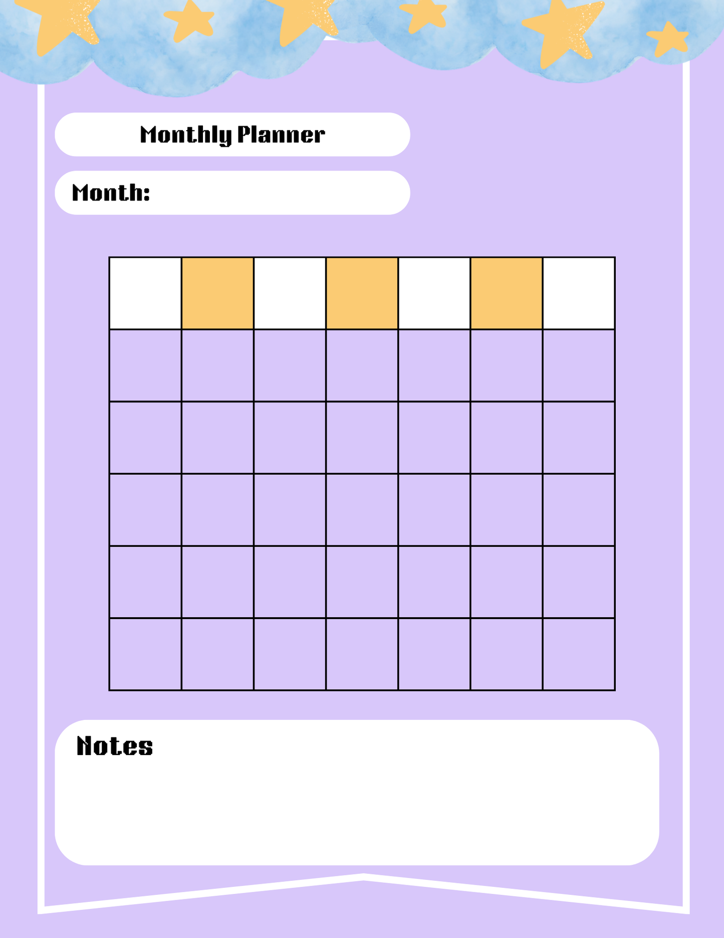 Kawaii Space Planner Bundle