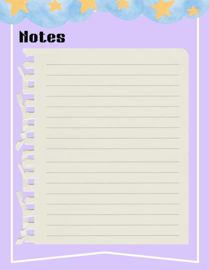 Kawaii Space Planner Bundle