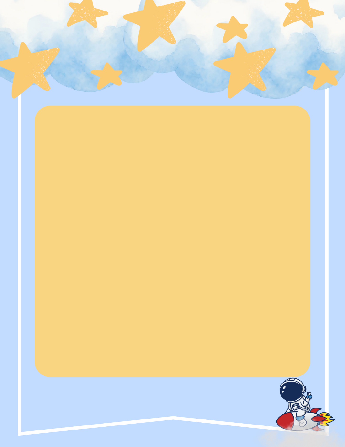 Kawaii Space Planner Bundle - Blue