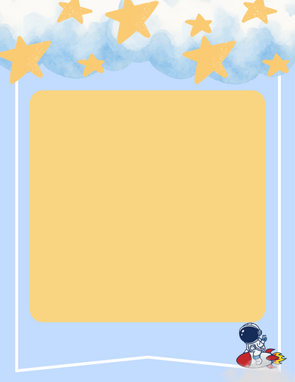 Kawaii Space Planner Bundle - Blue